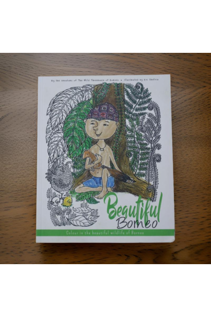 Book - Beautiful Borneo Colouring Book - Beautiful Borneo Colouring